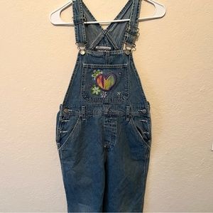 VTG Y2K Denim Overalls Size 10 Jumpsuit Nostalgia